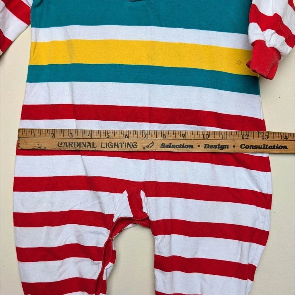 Osh‎ Kosh B'Gosh Vintage 90s Romper One Piece Size Coverall Jumpsuit 24 Months